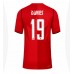 Canada Alphonso Davies #19 Hjemmedrakt Dame VM 2026 Korte ermer Canada Alphonso Davies #19 Hjemmedrakt Dame VM 2026 Korte ermer